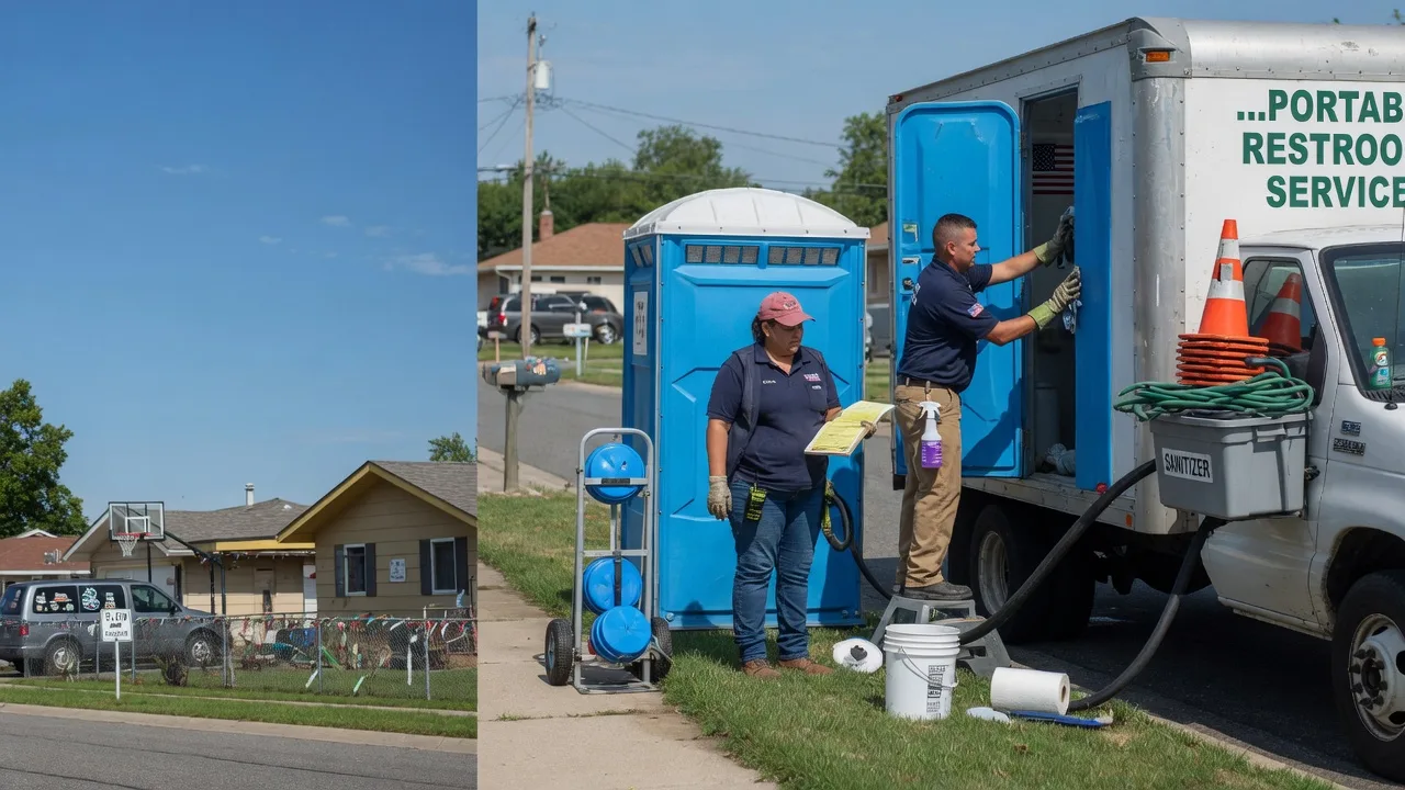 Portable Toilet Rental in Gheens, LA near me